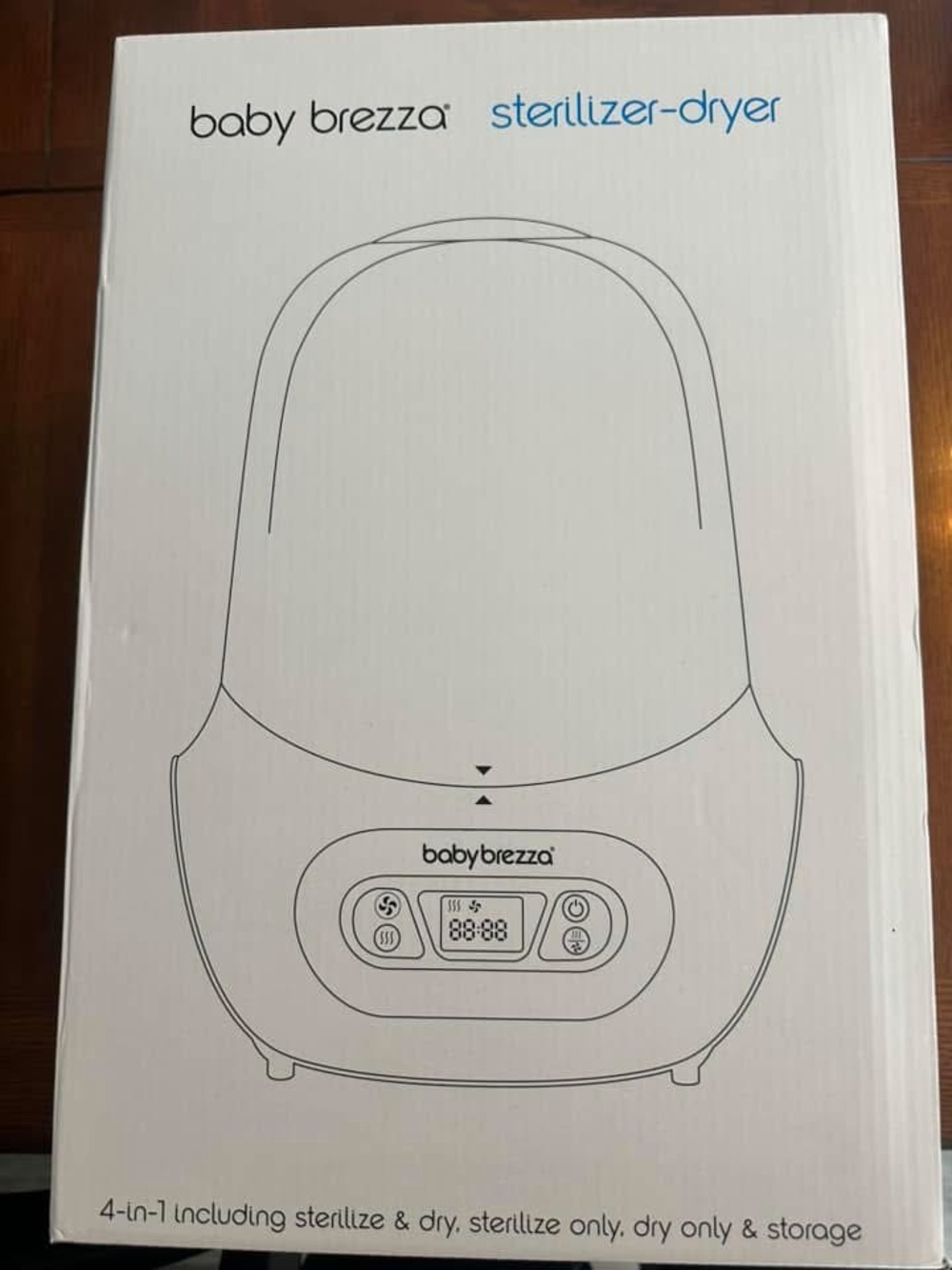 Baby Brezza Sterilizer-Dryer - Red